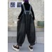 Denim overalls 2021 new fashion plus size casual nine-point lantern pants female summer jumpsuit