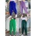 Women Green Chiffon lantern Summer Pants