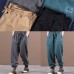 Autumn  Korean trousers with lace-up threaded mouth khaki ming casual pants