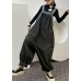 Denim overalls 2021 new fashion plus size casual nine-point lantern pants female summer jumpsuit